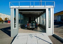 Модульные здания автомойка