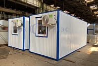 Раздевалка на основе блок-контейнера 2,4 х 6,0м 