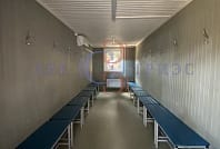 Раздевалка на основе блок-контейнера 2,4 х 6,0м 