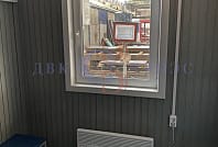 Раздевалка на основе блок-контейнера 2,4 х 6,0м 