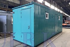 Сантехнический блок-контейнер 7х2.4 для Беломорской биологической станции имени Н.А. Перцова